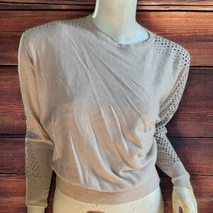 ❄️ 50% off winter Carmen Marc Volvo Crew Neck Glitz Long Sleeve Soft Sweater M